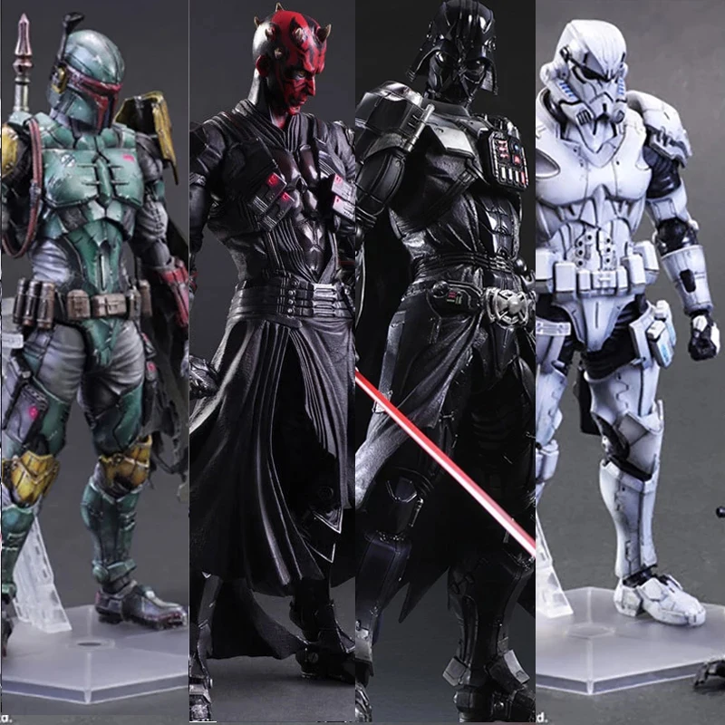 Gioca Arti Kai Boba Fett Darth Vader Stormtrooper Darth Maul Figura Modello Mobile Giocattolo Raccogliere Regalo Di Natale