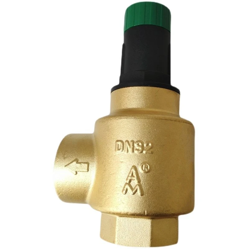 Brass Visual Adjustable Differential Pressure Bypass Valve DN20 25 DN32