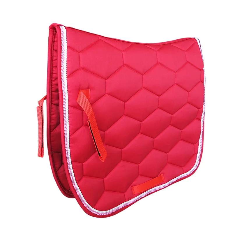Saddle Pads Dressage Pad Jump Pad Sweat pad Thickened Cotton Elastic With Double Roller Rope