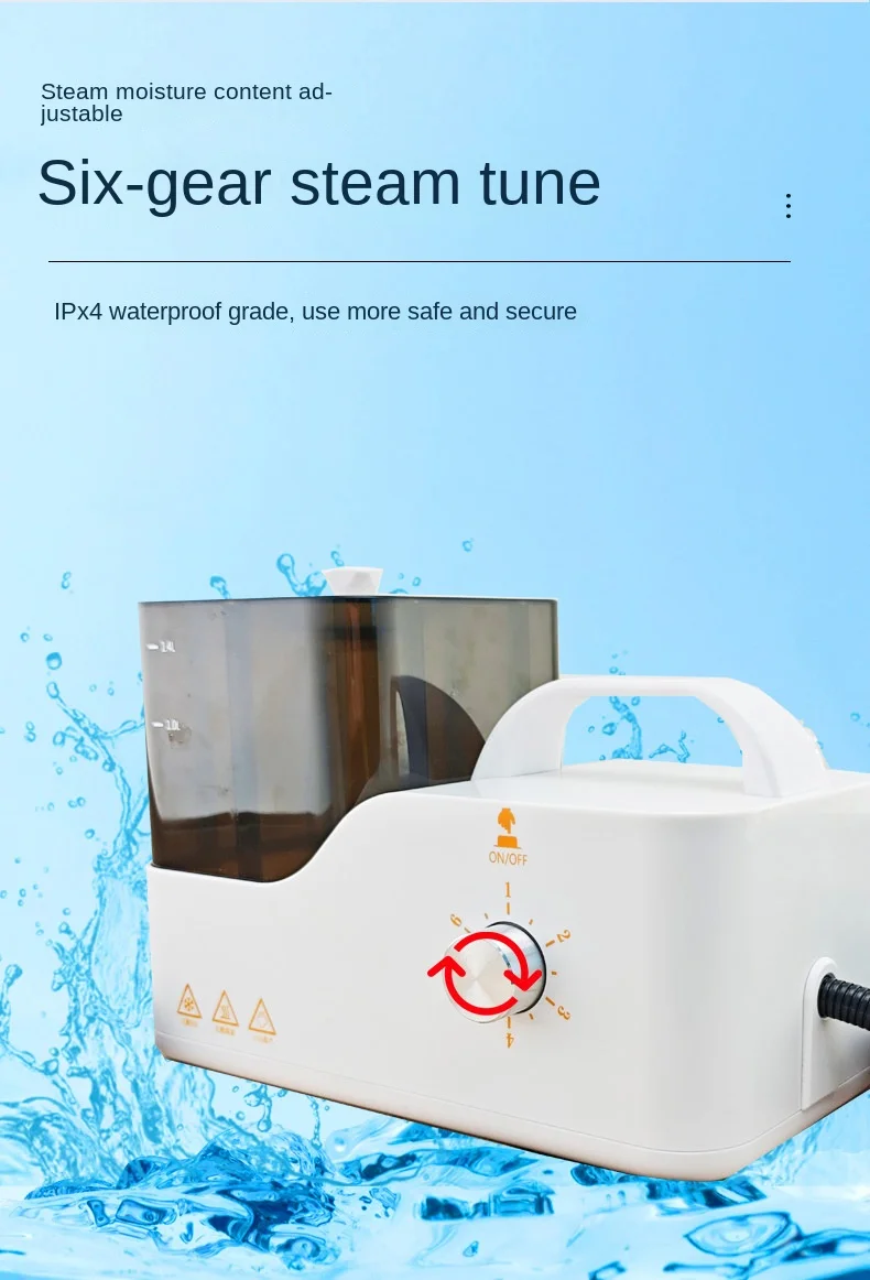 Description Picture 6 of item2600W Electric Steam Cleaner High Temperature And Pressure Sterilization Jet Washer Machine for Home Hood Car Air Conditioner