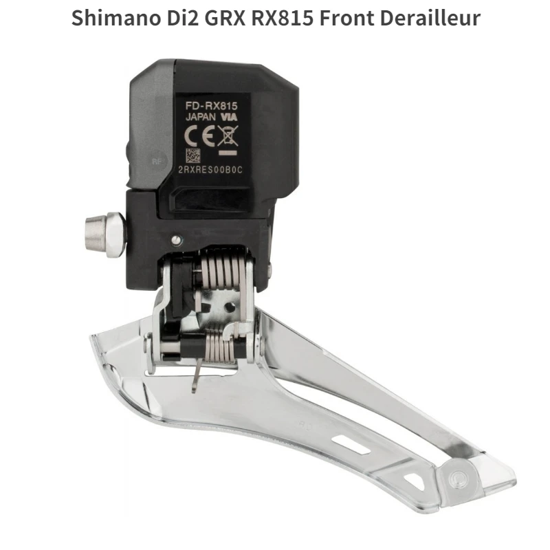 シマノ FD-RX815 (11s GTX Di2 フロントディレイラー) Shimano-フロントディレイラーFD-RX815ブラズオン,2グラム,rx815