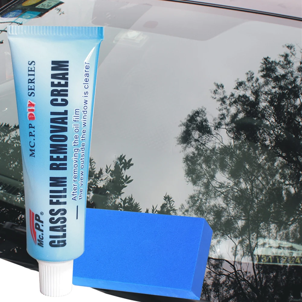 Auto Car Glass Polishing Sgrassante Cleaner Oil Film Clean Polish Paste Per Bagno Window Parabrezza Parabrezza Wash Agent Tool
