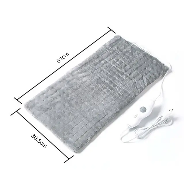 Irodai Fűtőpad Nem Csúszás Helyhatékony Pamut Flanel Téglalap Alakú Hátfájás Otthon - Image 6