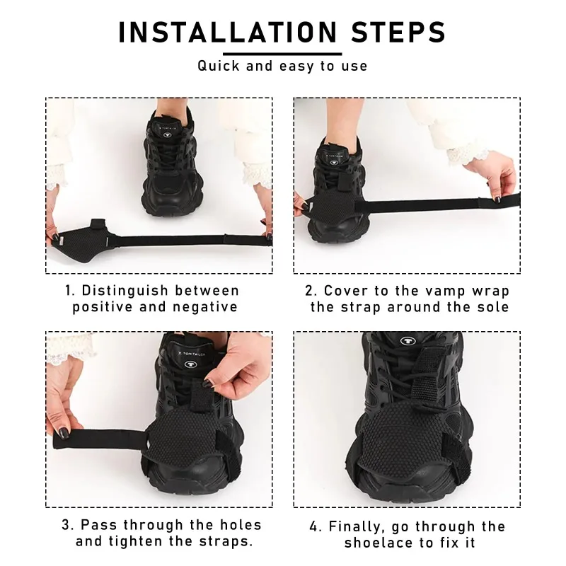 Rubber Motorcycle Shift Pad Cover - Protective Gear Lever Boot for Men & Women, Non-Slip Shoe Guard with Easy Installation