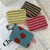 Heart Printed Cute Small Lipstick Cosmetic Bag Travel Makeup Organizer Toiletry Storage Bag Pouch Card Holder Purse Bags 3