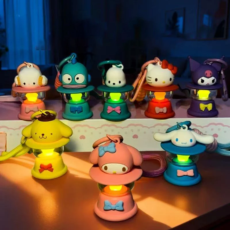 정통 헬로키티 포차코 HANGYODON 수제 야간 조명 펜던트 멜로디 쿠로미..