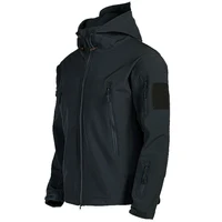Military Shark Skin Soft Shell Jackets Men Tactical Windproof Waterproof jacket men Army Combat Jackets Mens Hooded Bomber Coats 2
