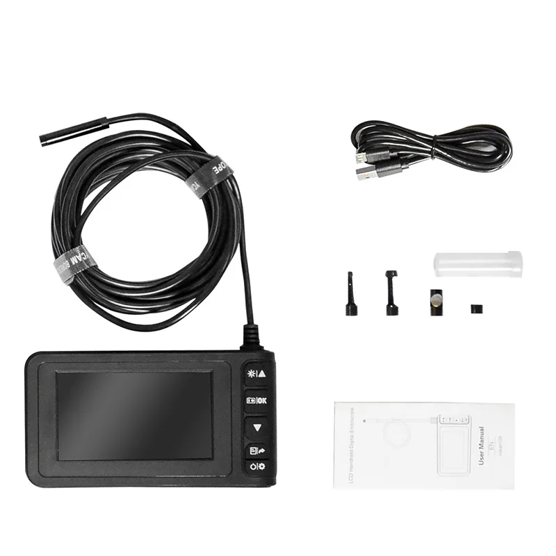 Industrial Endoscope Borescope Camera with Light 4.3