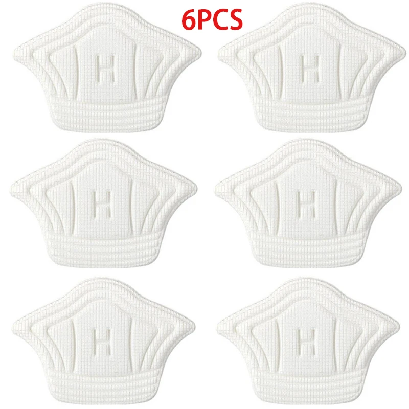 3pair/6pcs Insoles Patch Heel Pads for Sport Shoes Back Sticker Adjustable Size Antiwear Feet Pad Cushion Insert Insole