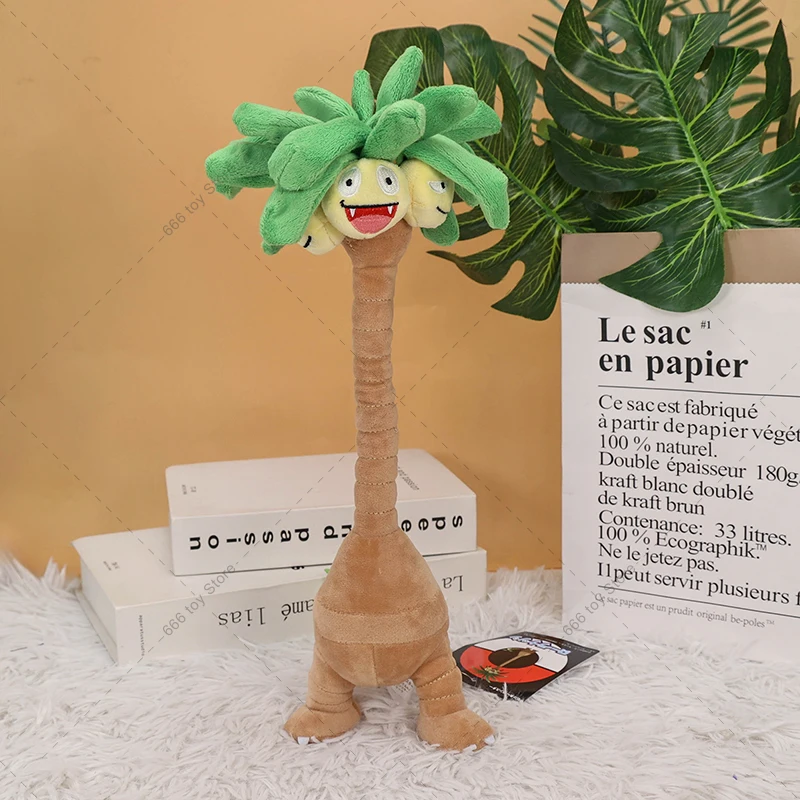 38CM Anime Pokemon Plush Exeggutor Coconut Tree Peluche Stuffed