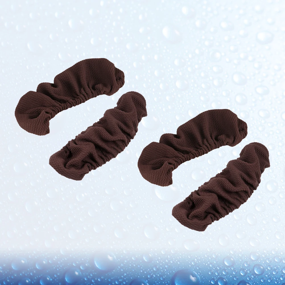 4 Pcs 의자 팔걸이 커버 두꺼운 탄성 B 슬리브 팔걸이 슬리브 팔걸이 패드 사무용품 편안한