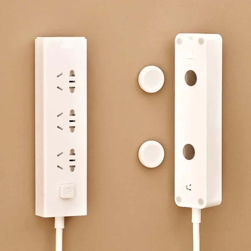 Description Picture 6 of item2/24PCS Magnetic Hooks Wall Mount Remote Control Anti-Lost Magnet Holder Round Self Adhesive Strong Hooks Home Storage Organizer