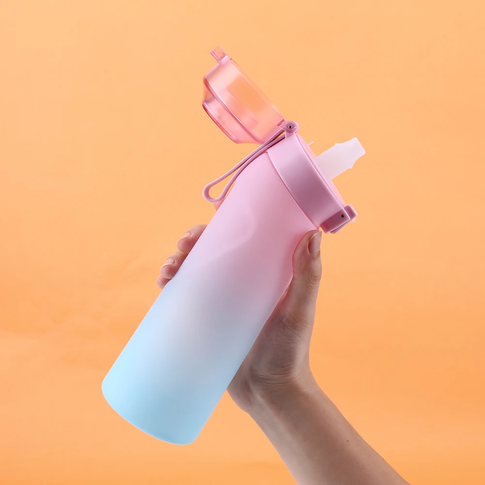 650ML Flavored Water Bottle Flavor Pods Scent Water Cup Flavored Sports Bottle Outdoor Drinking Bottles With Flavor Pod