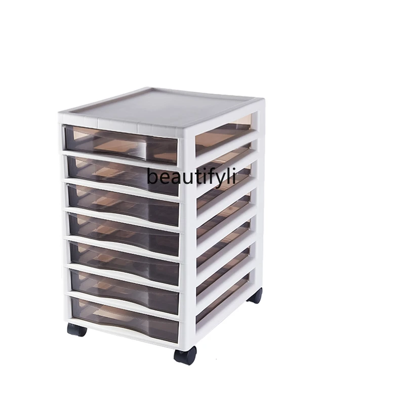 

Desktop B4 Multi-Layer File Cabinet Mobile Chest of Drawer File Cabinet under Desk Data Cabinet
