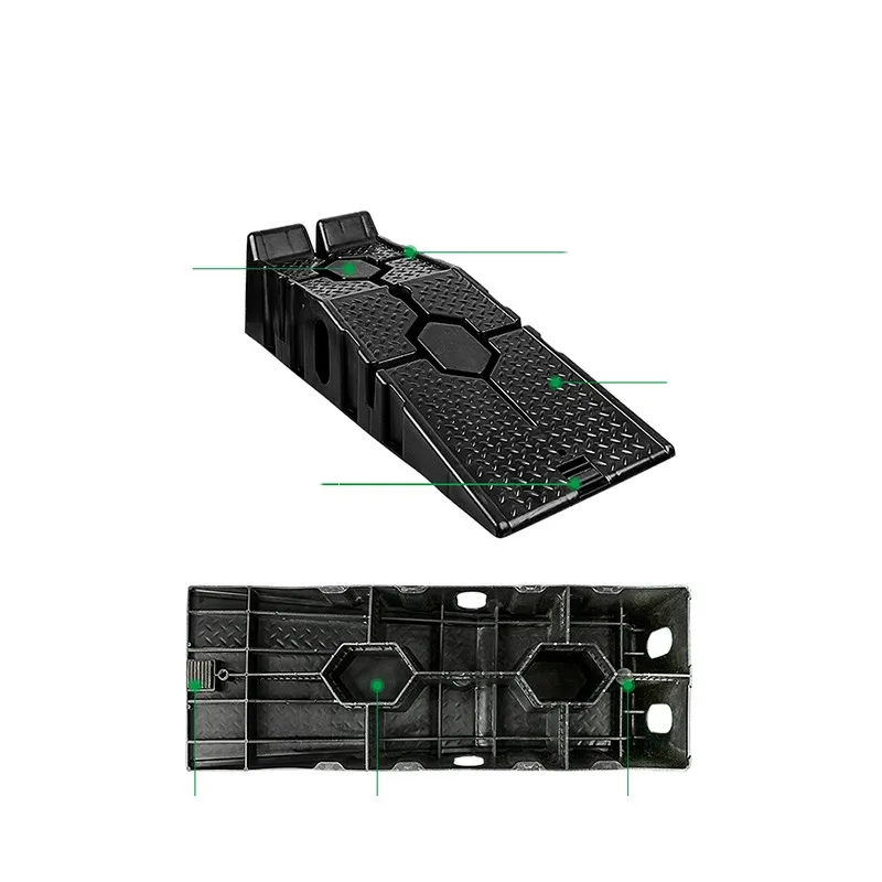 Car maintenance bracket non-slip plastic car repair tools maintenance ramp ramp plate step oil change