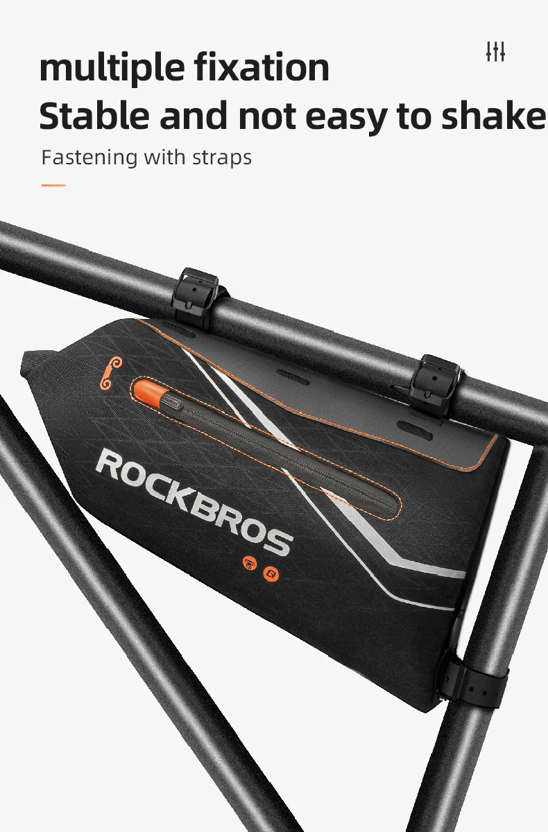 bike frame bag riding view