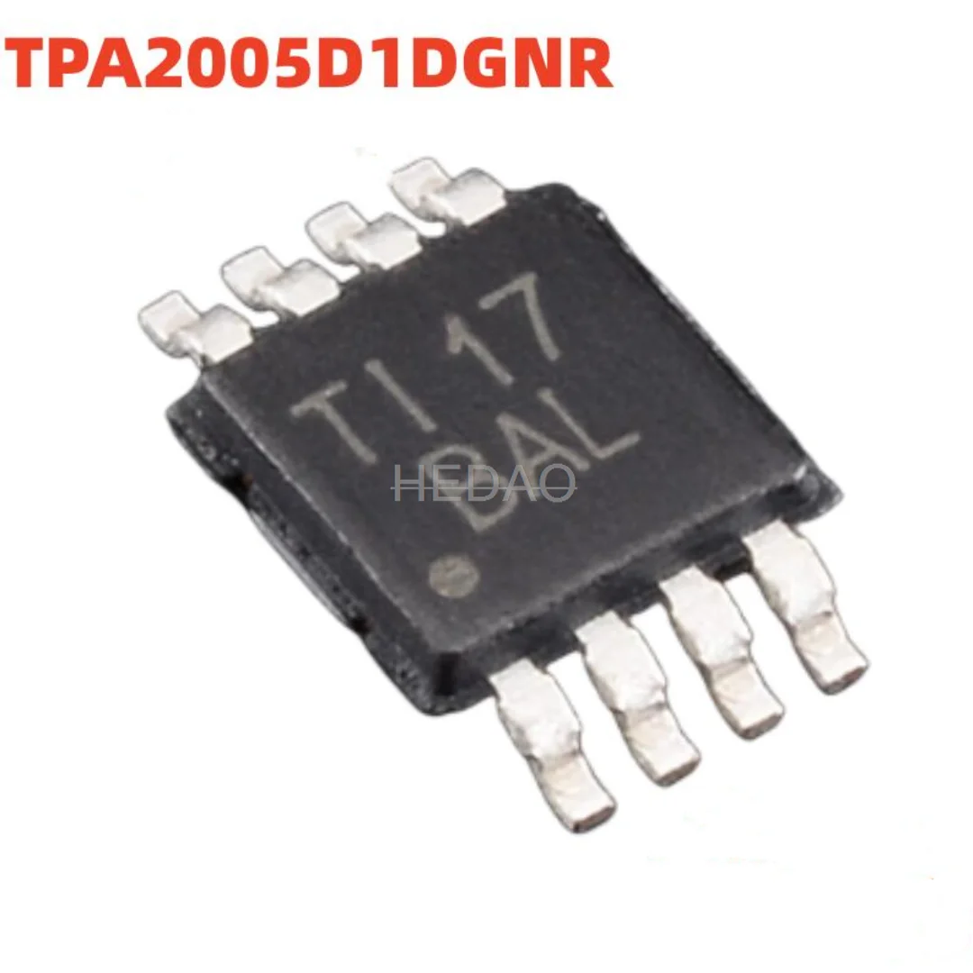 

50 шт./партия, чип аудио усилителя TPA2005D1 TPA2005D1DGNR BAL MSOP8