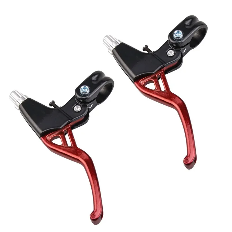 

Bicycle Parts Bike Brake Levers 4 Aluminum Mountain Brake Colors Cycling Lightweight Fit 2Pcs 2-Finger NEW 2018