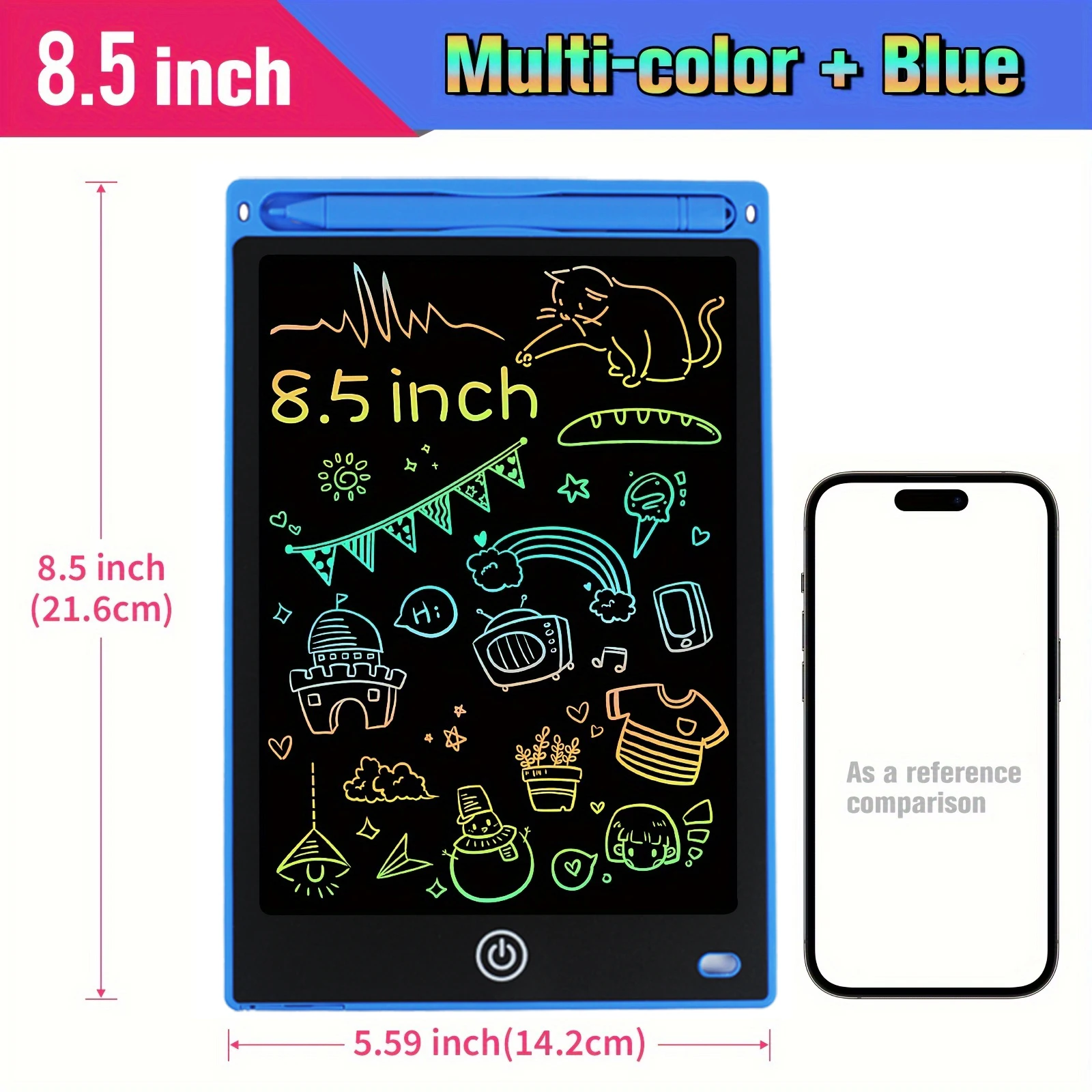 Interactive LCD Writing Tablet for Kids - Educational Montessori Toy and Creative Gift