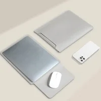 Housse de protection pour ordinateur portable 13-16 pouces pour Macbook Huawei Lenovo Sac d'ordinateur en PU avec doublure douce pour ordinateurs portables de 13 14 15 16 pouces 1