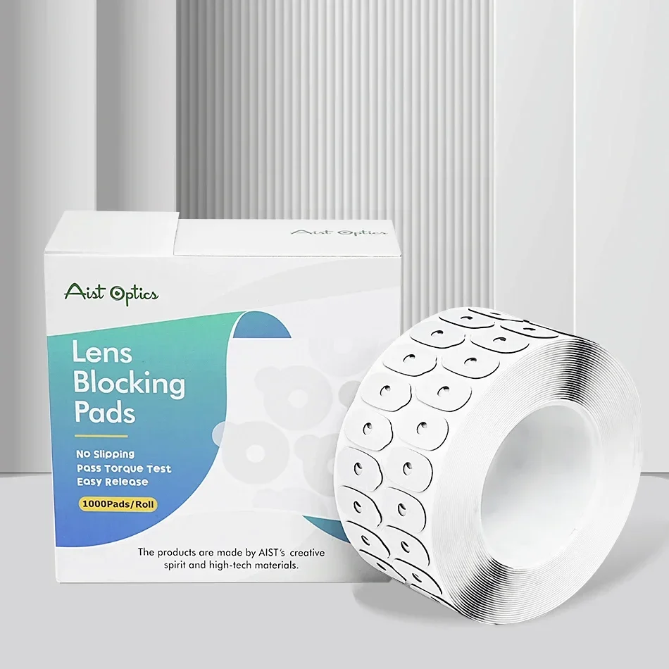 Lens Blocking Pad Blocking Mat Glasses Edging Consumables Optical Adhesive Sticker Accessories 1000pcs