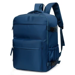 Versatile Travel Backpack with Ample Storage Capacity (DEEP BLUE)
