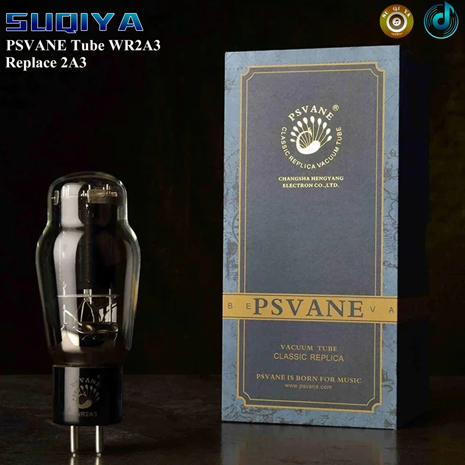 

PSVANE Tube WR2A3 Replace 2A3 Legend Series for Vacuum Tube Amplifier HIFI Amplifier Diy Audio Amp Free Shipping