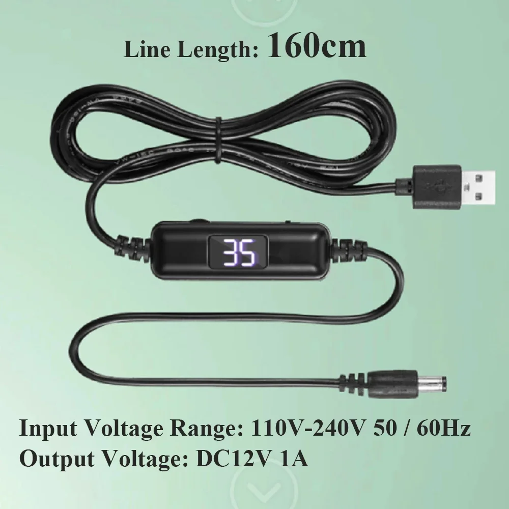 LED Display Electric Nail Drill Power Cord USB Charger Power Line For  Nail Drill Machine 5.5 Adjustable Speed Forward Reverse