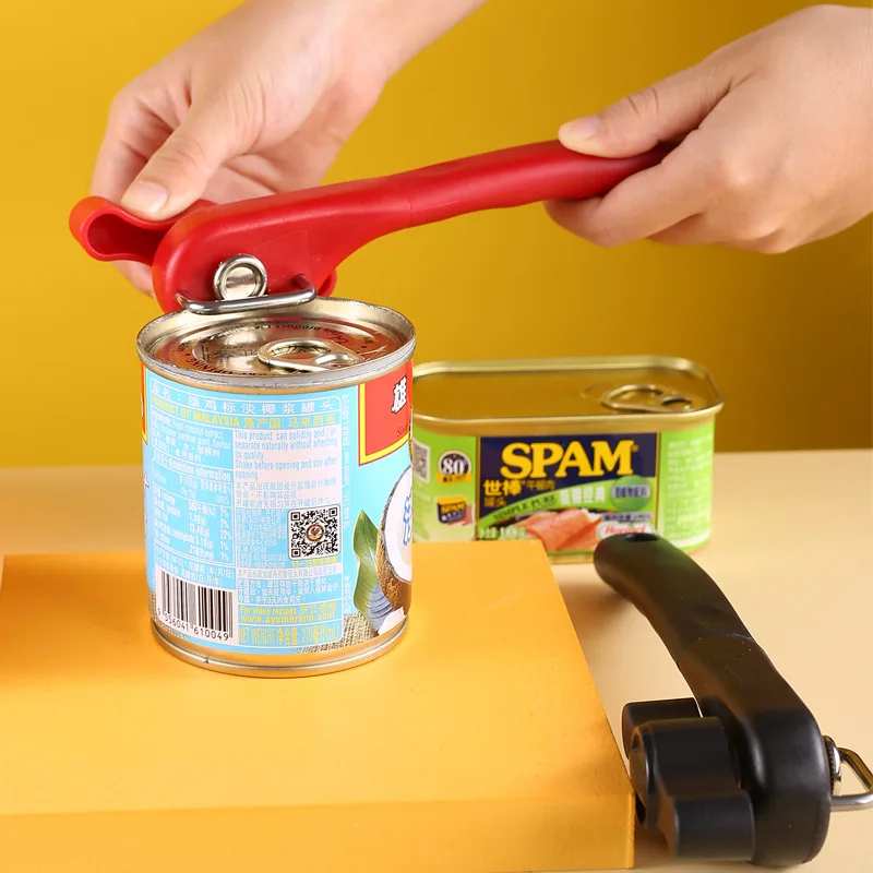 

2022 Best Cans Opener Kitchen Tools Professional handheld Manual Stainless Steel Can Opener Side Cut Manual Jar opener