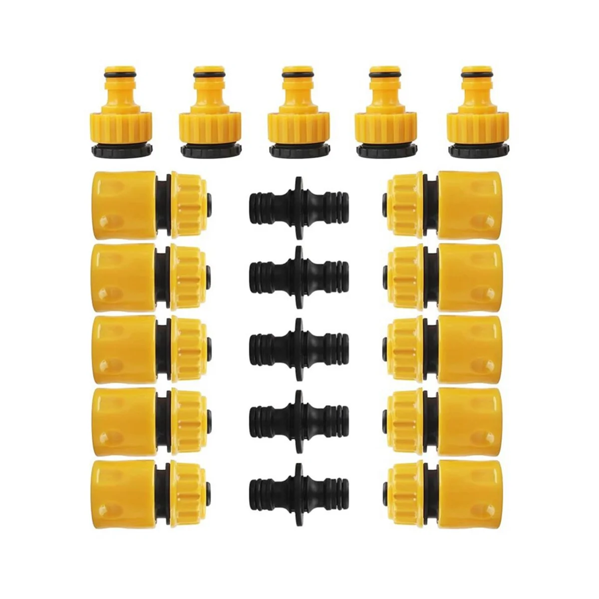 

20PCS Garden Hose Connector Set Connector Hose End Connector Hose Connector Extender Hose Quick Connector