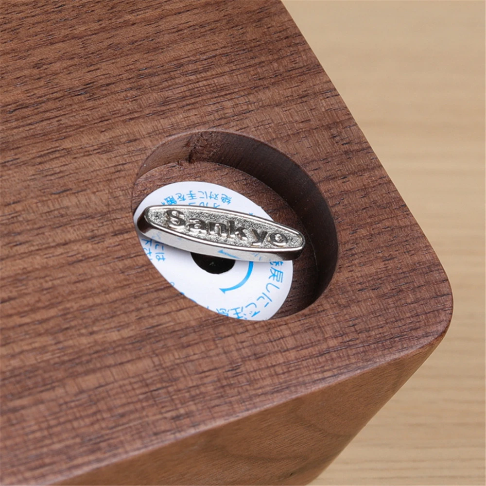Wind-up Photo Frame Music Box Gravity-sensing Wooden Music Box Happy Birthday Little Star Christmas Present for Girlfriend
