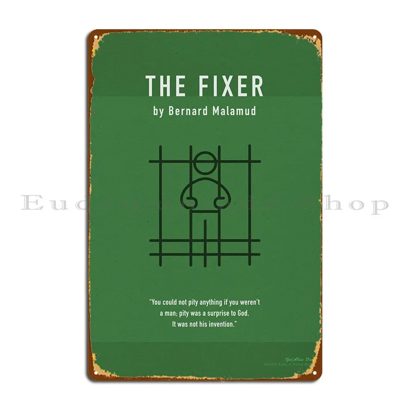 

Фиксатор книга искусство металлический знак классический винтажный Печатный Фреска Забавный жестяной знак плакат