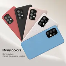 

For Samsung Galaxy A53 Case Liquid Silicone Phone Case Light Up Phone Case Samsung Galaxy A53 5g Soft Back Cover Phone Case