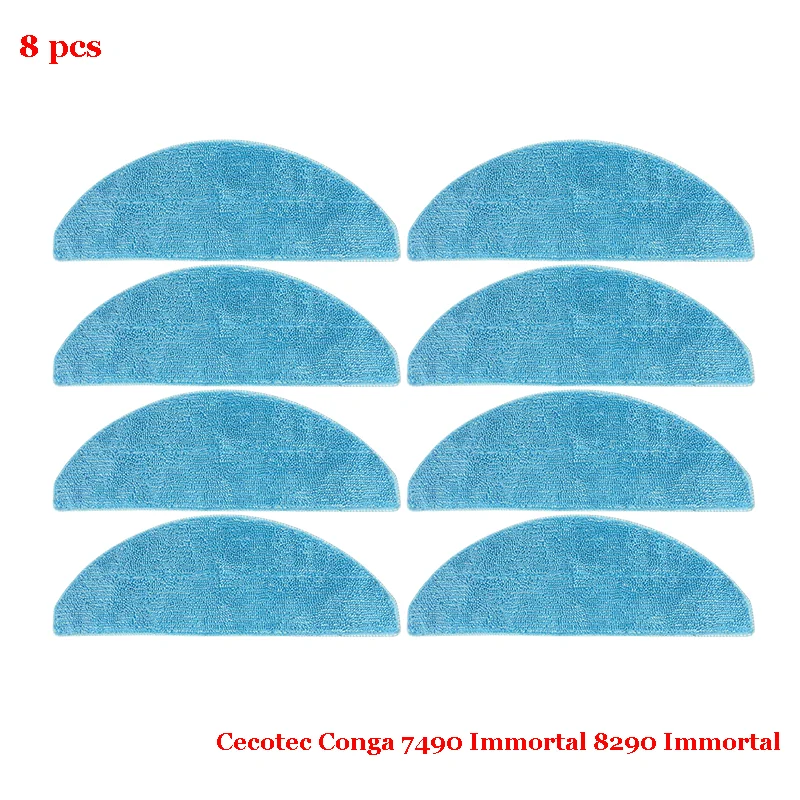 Kit Ricambi Per Aspirapolvere Conga 8290 Immortal Ultra Power - 1 Spazzola Principale, 2 Filtri, 3 Panni, 5 Sacchetti, 6 Spazzole Laterali