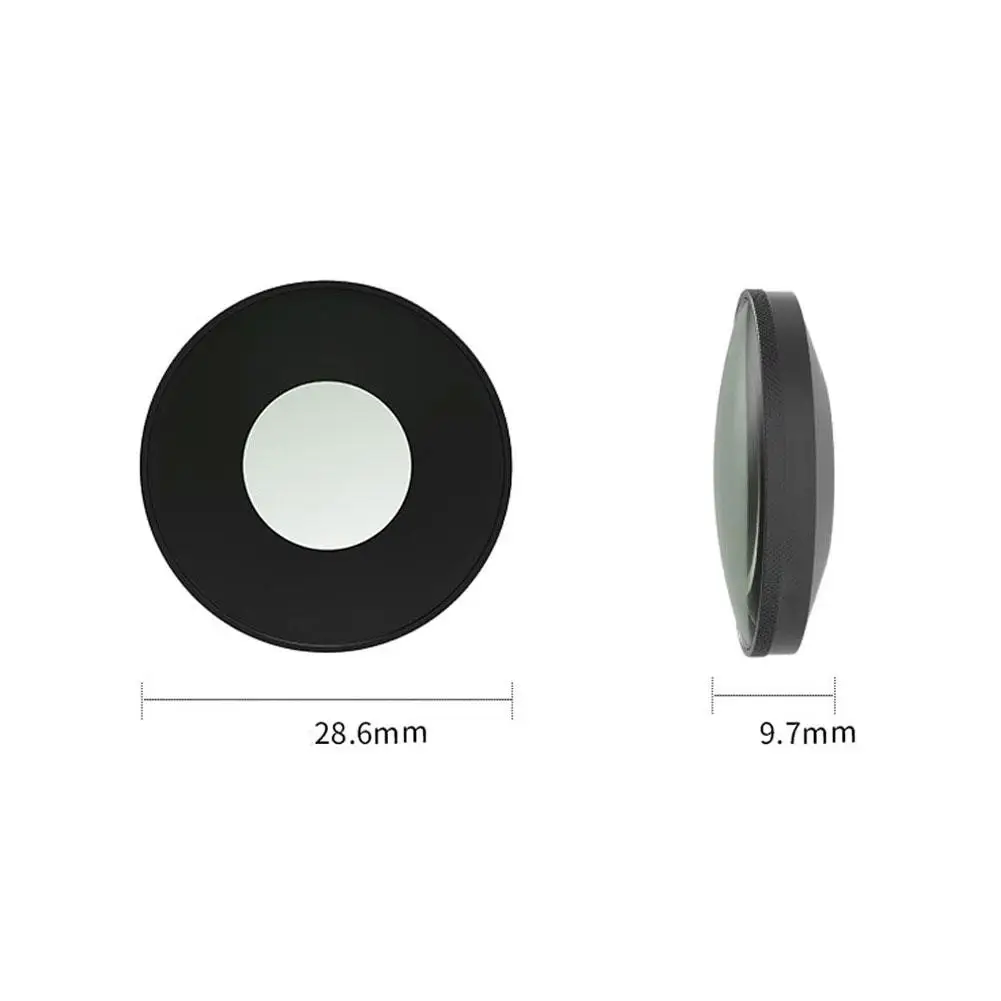 Lentille portrait pour Insta360 Go Ultra - Cadre aluminium + verre optique