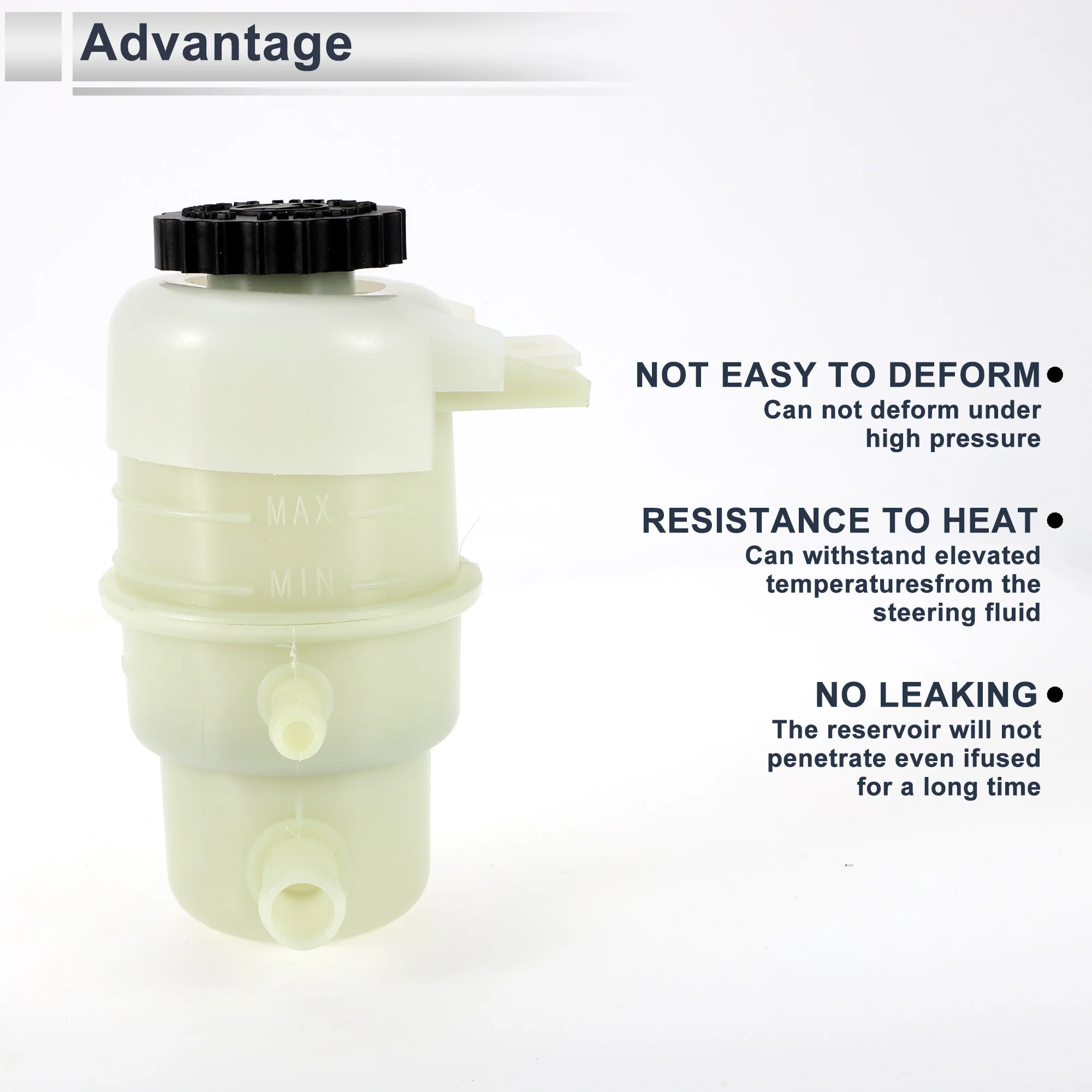 Power Steering Reservoir UXCELL No.5105338AB For Jeep Compass 2007 2008 2009 2010 2011 2012 2013 2014 2015