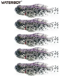 Premium Goby Soft Bait Fishing Lure Set - 5 Pack (Color 1)