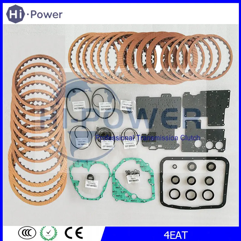 

4EAT Automatic Transmission Rebuild Clutch Friction Kit For Subaru Forest Human Lion Gearbox Gasket Oil Seal Discs Repair Kit