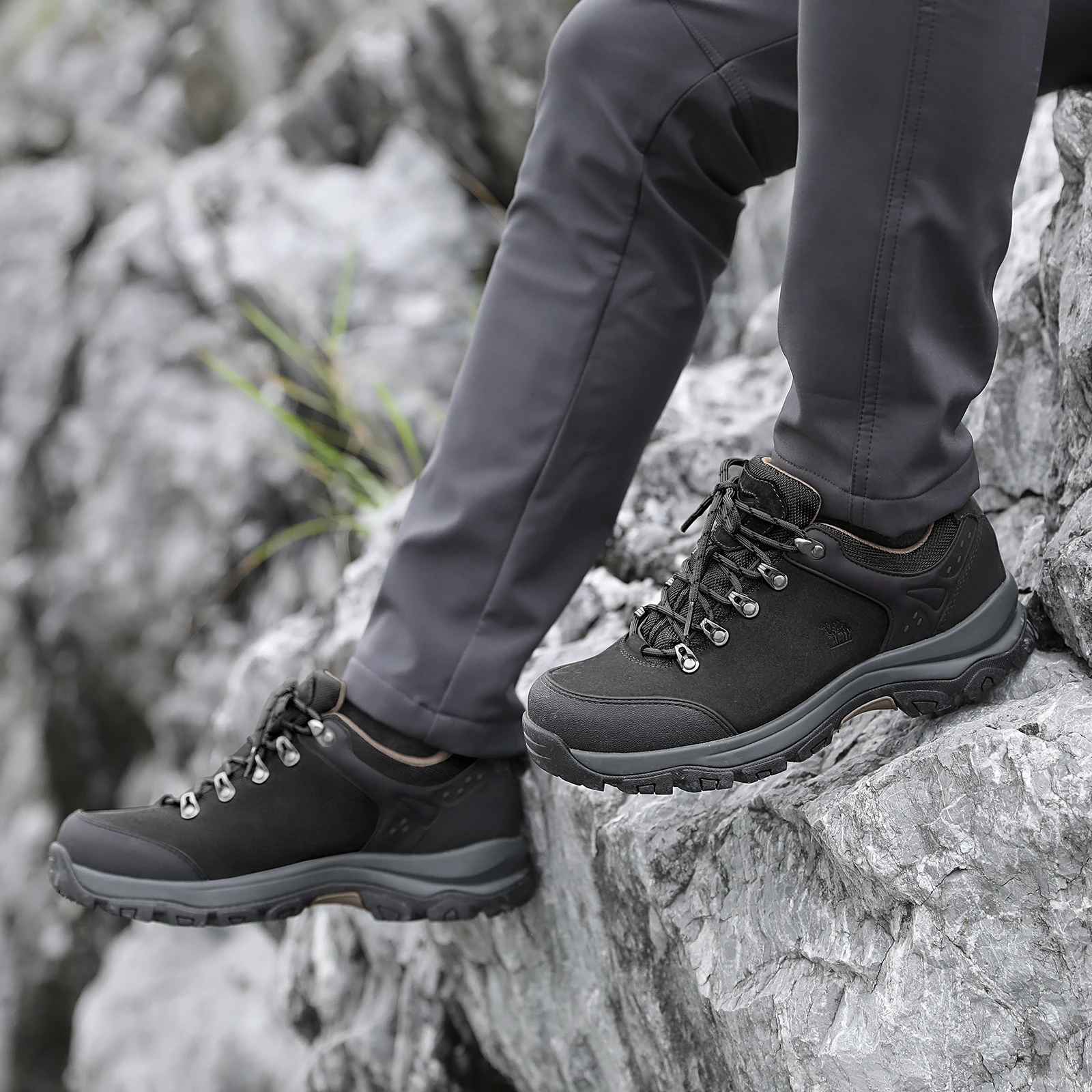 Men’s Waterproof Leather Hiking Shoes 6