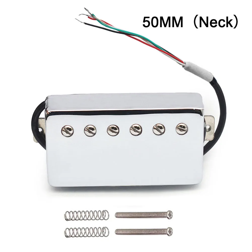 

2-жильный кабель Humbucker Neck + Bridge Pickup, 4 проводника Neck 5 Humbucker 70 мм * 39 мм * 18,5 мм, особенности моста