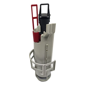 Valvola di scarico WC compatibile con kit serbatoio standard TECE 9820223 A2 con sede valvola/set acceleratore/palanca attuatore