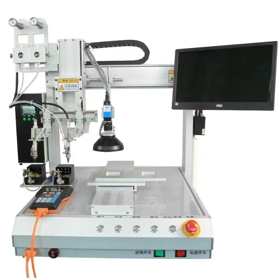 Double Station High Power Tin Feeding Platform   Soldering Machine hp 150 digital temperature control heating platform pcb heating platform high temperature heating table for cellphone repairs