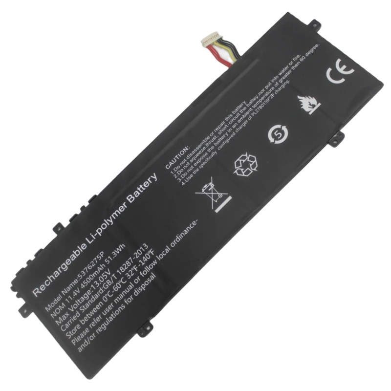 Bateria do Portátil para Gateway Ultra Slim 11.4v 4500mah 141 Gwtc51427 Gwtc71427 Bgwtc71427 Bgwtc71427 bk bl sl rg U488575pv3s1p 5085258p