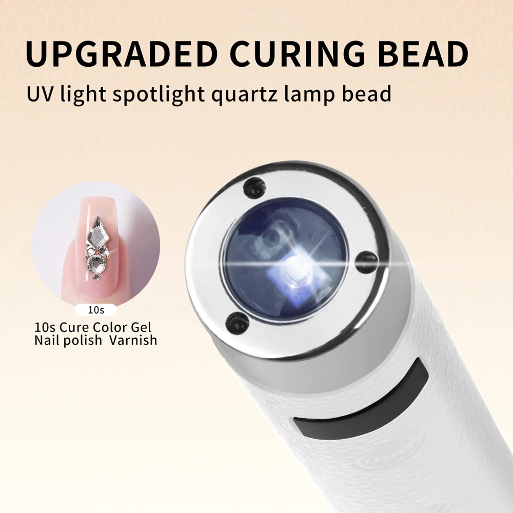 Magnetic bracket and lamp components laid out neatly