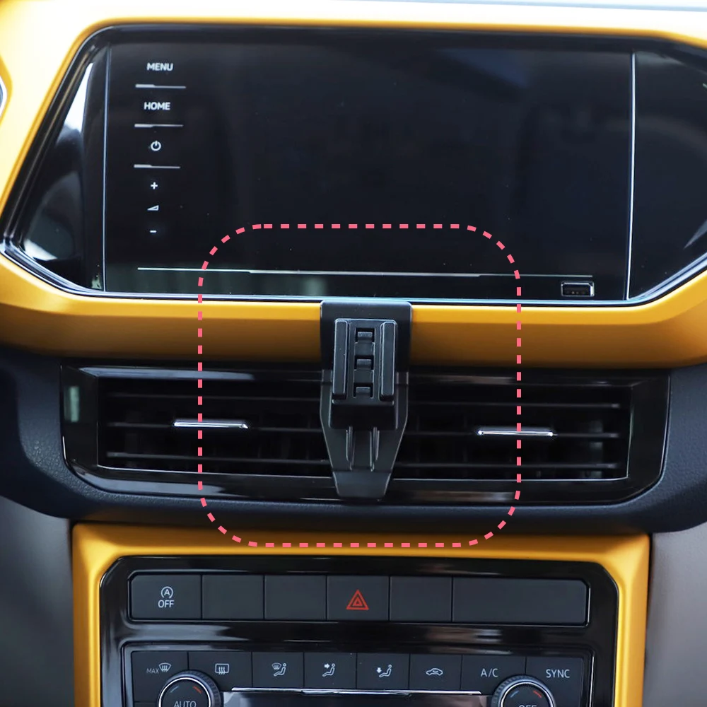 Volkswagen T-Cross Wireless Magnetic Phone Holder with MagSafe Charging Support