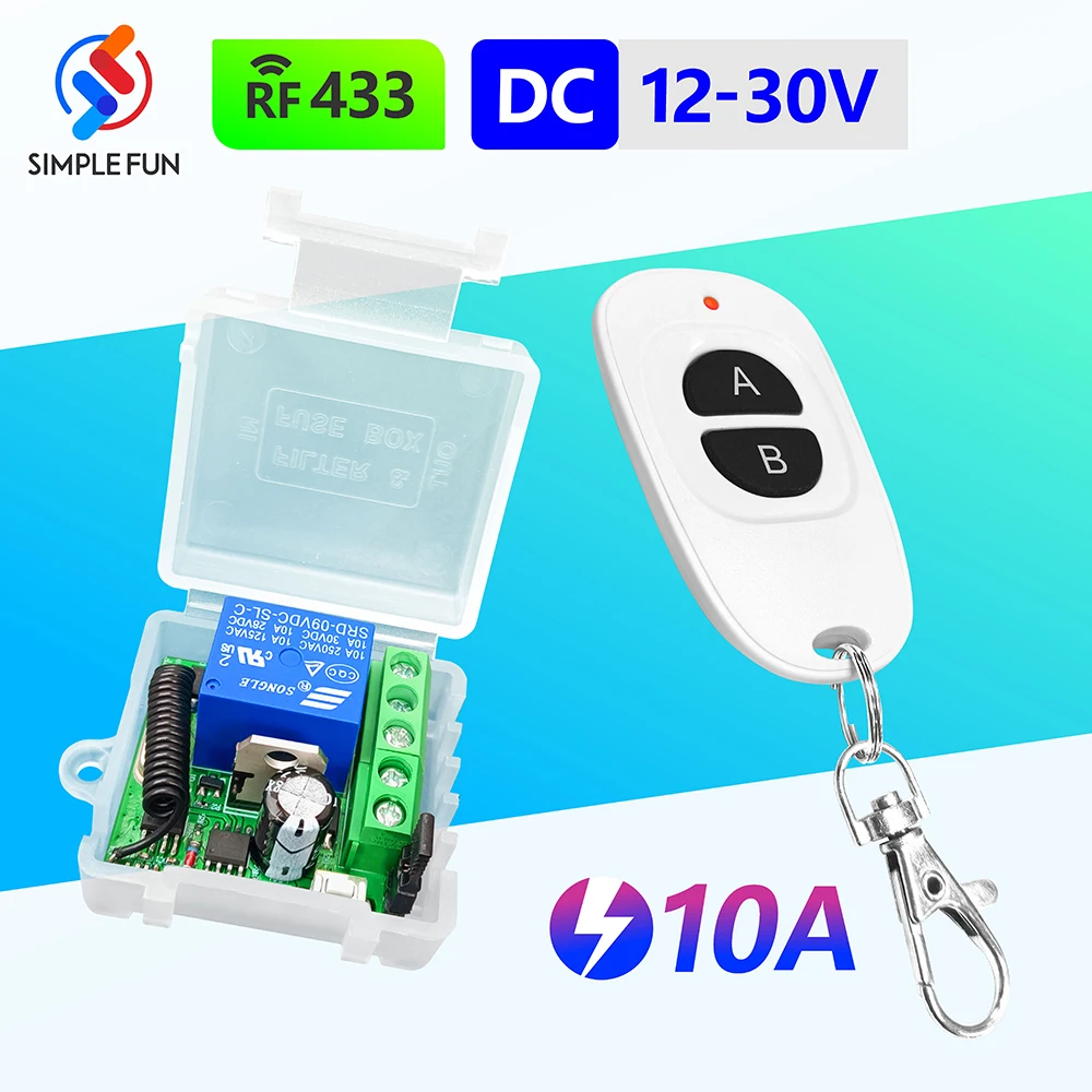 RF433MHz-Universal-Wireless-Remote-Control-Switch-DC-12V-24V-30V-Relay ...