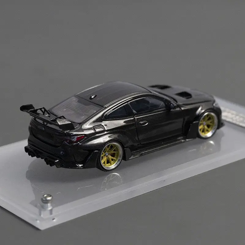 Sw 1:64 Bmw G82 M4 쇼 에디션 올카본 마감 합금 모델 (수집용)