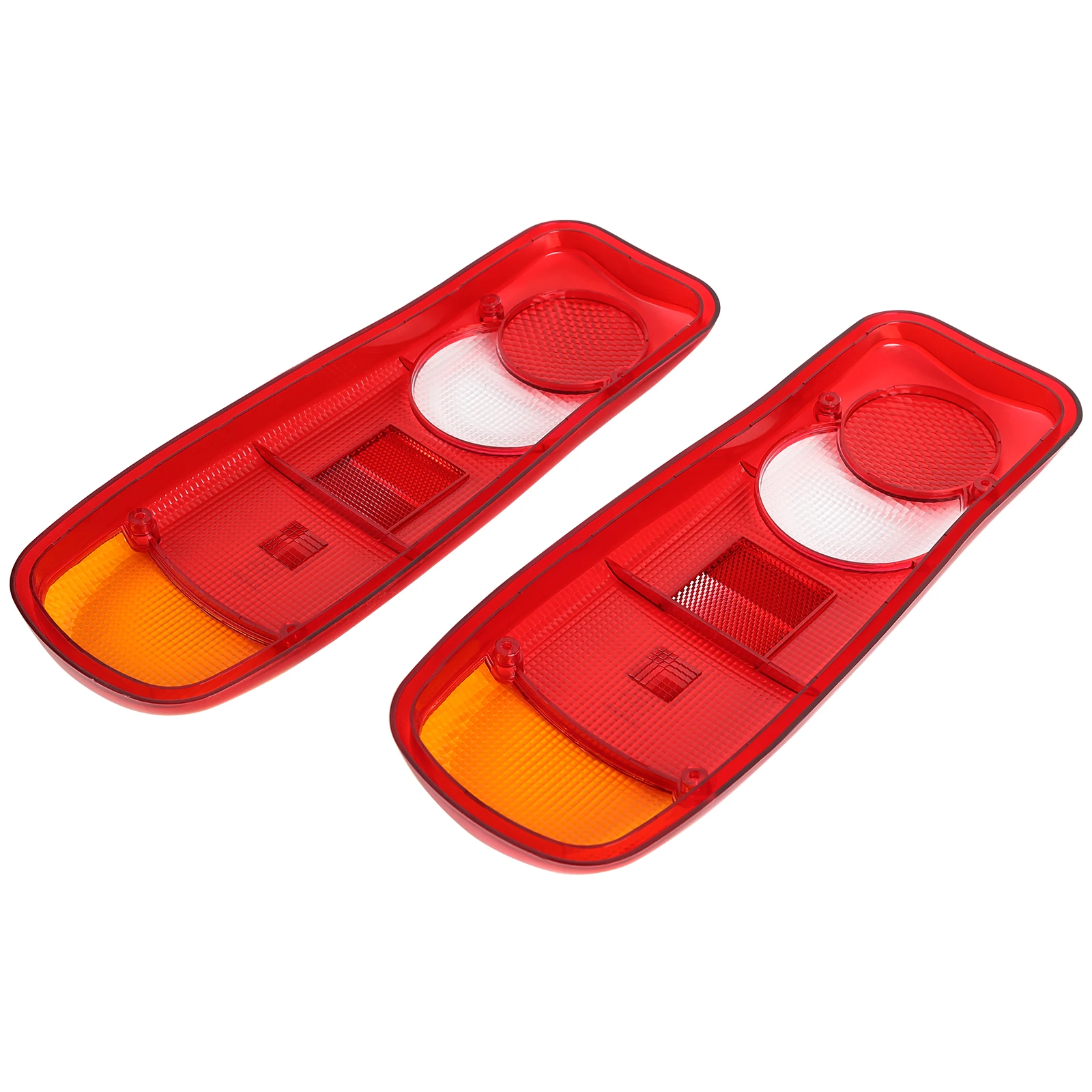 2Pcs 트럭 테일 라이트 커버 하우징 트레일러 LF45 LF55 Cabstar Renault Master Volvo Opel Vauxhall Peugoet Citroen Fiat Ducato