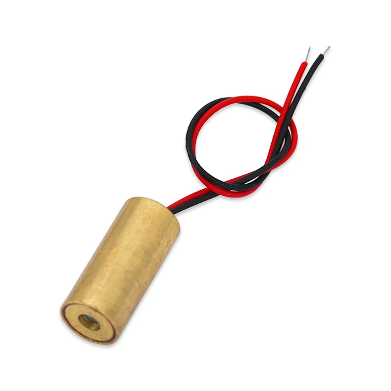 Laser Head 650nm 9mm 3V 50mW Laser Cross Diode Module Red Copper Head
