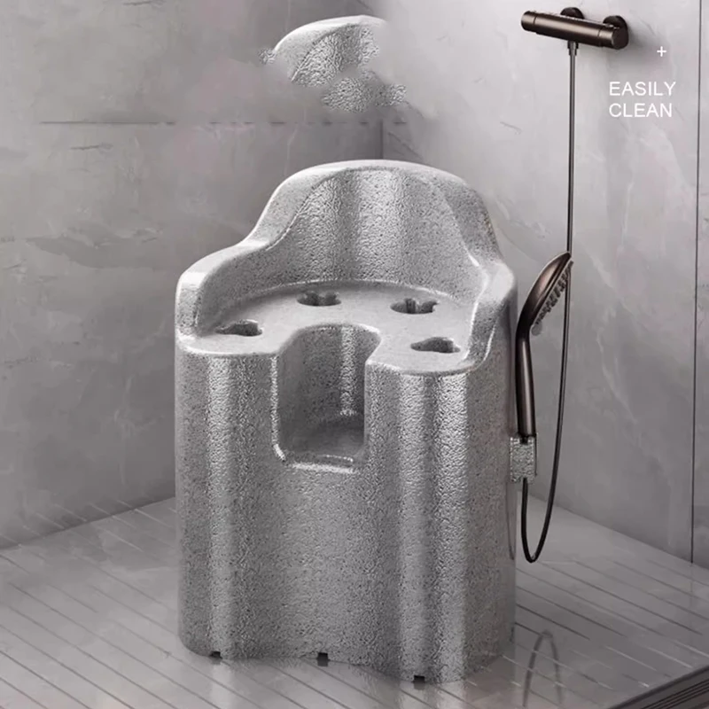 Makeup Kitchen Bathroom Chair Step Baby Children Shower Designer Stool Stackable Makeup Nordic Cabeceros Postmodern Furniture